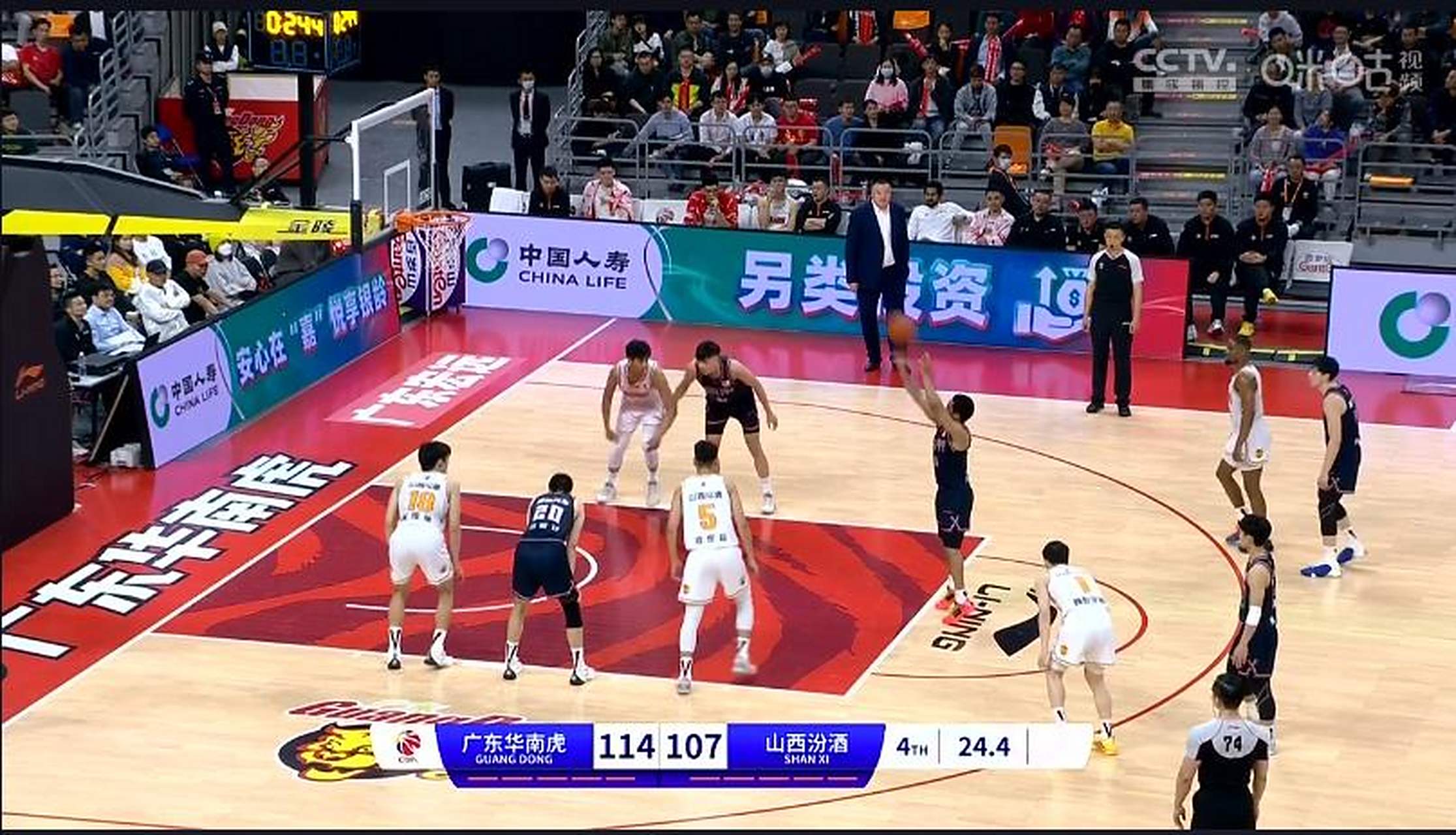 包含广东华南虎获得胜利,登顶积分榜,领先优势明显的词条