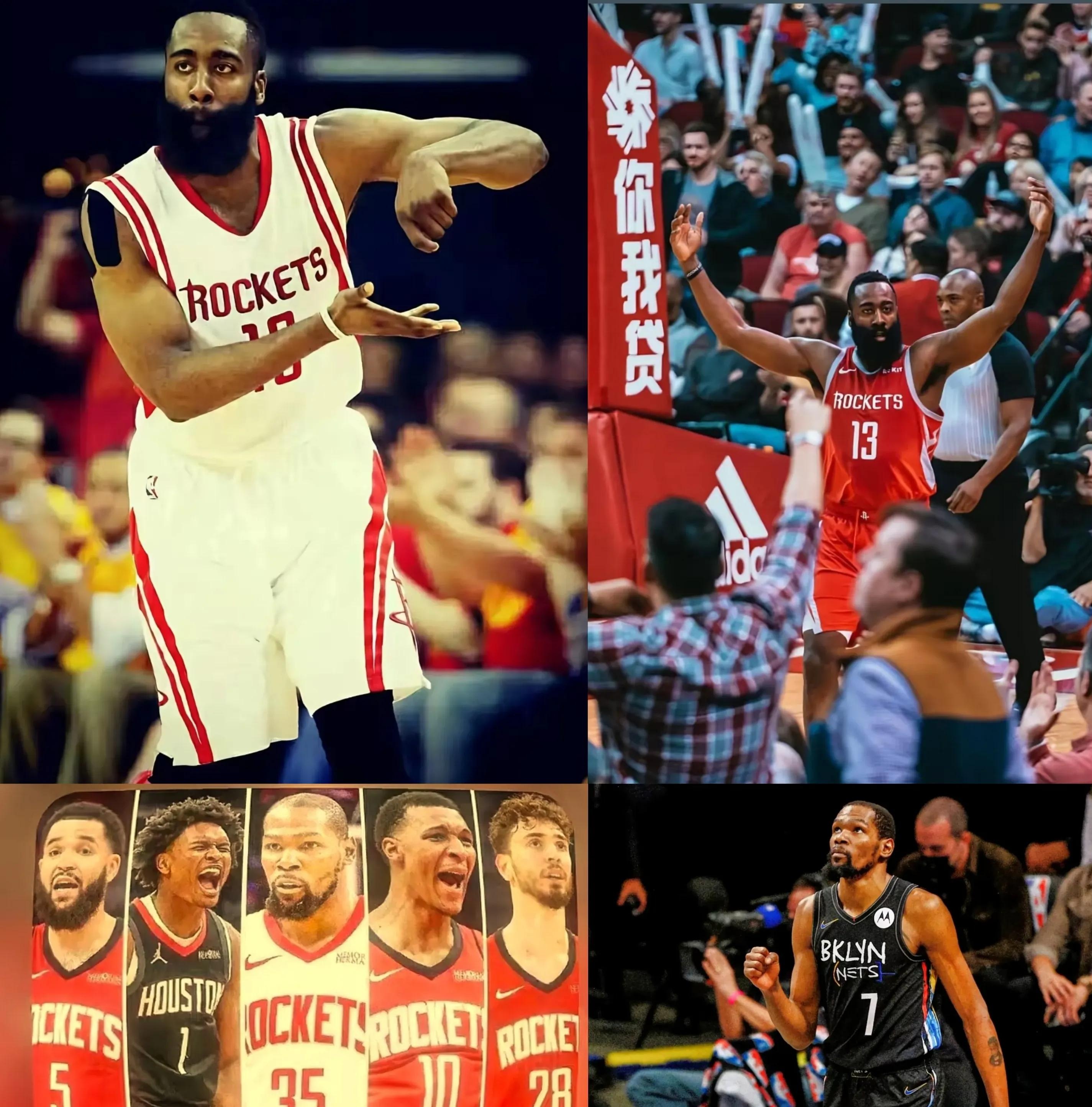 火箭胜开拓者，哈登连续两场满贯