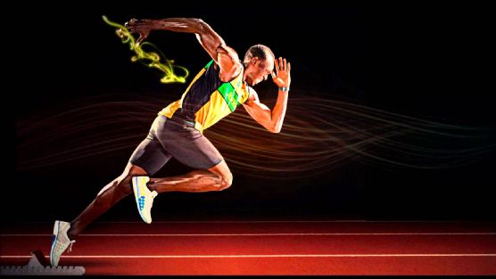 速度与激情，跑步选手冲刺夺冠
